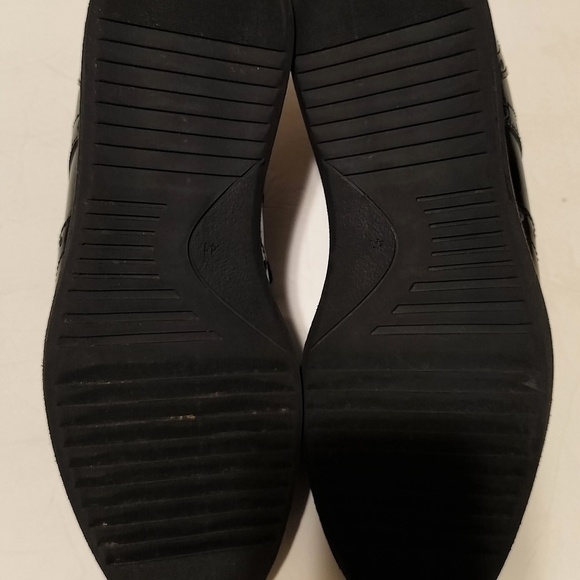 Nobrand Polished Leather Black/Burgundy Brogue Wingtips Sz 41 ( 8.5 M, 10 WO) - Picture 13 of 13